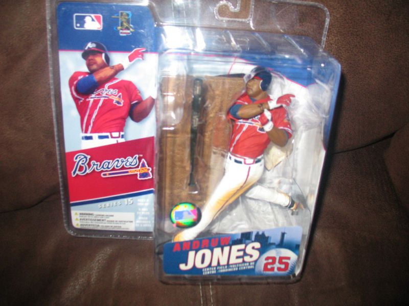 NIP McFARLANE MLB ANDRUW JONES ATLANTA BRAVES  