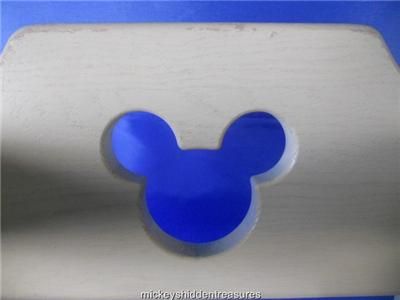   MOUSE SILHOUETTE RESTAURANT HIGH CHAIR ACTUAL DISNEY USED CHAIR  