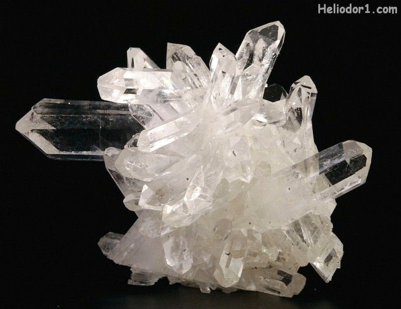 Unbelievable Water Clear Quartz Crystal Group Russia  