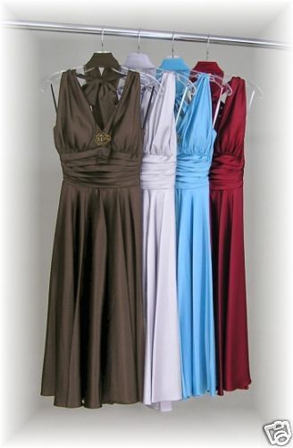 Apple Red Bridesmaid Dresses Set Size In Stock 6007 New  