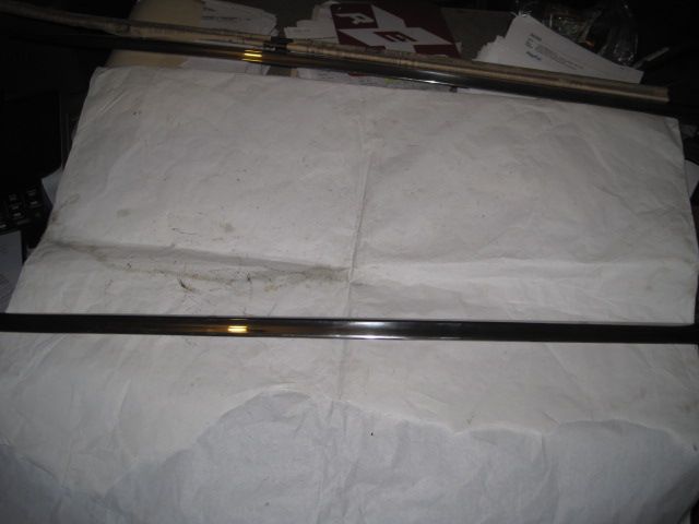 1956 Chevrolet NOS left front fender molding  