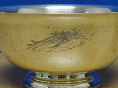 International Silver Co Webster Wilcox Silver Bowl U22  