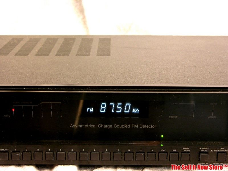 Vintage Carver TX11B TX 11B 11 B Audiophile Digital AM FM Tuner  