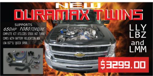 Diesel Performance I.I. Twin Turbo Kit 05 09 Duramax  