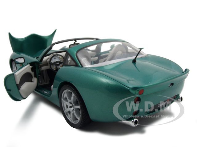 TVR TUSCAN S GREEN 118 DIECAST CAR MODEL  