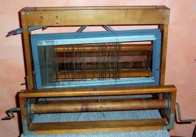 vintage structo artcraft wooden loom model no 600 8008 table loom 