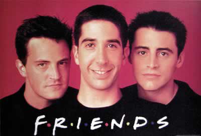 FRIENDS   TV SHOW POSTER (THE GUYS) (SIZE 40 X 27)  