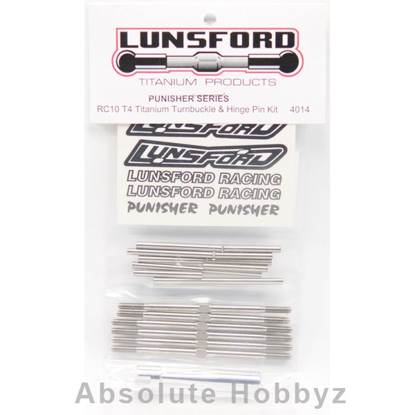 Lunsford Punisher T4 Titanium Turnbuckle & Pin Kit  