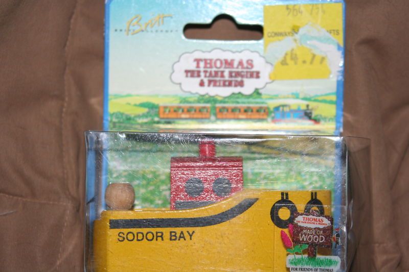 RARE nib original TUG BOAT~Thomas SHINNING TIME 1994  