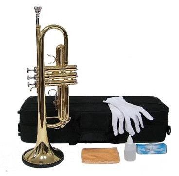 RUGERI RW300 B Flat Gold Lacquer Finish Trumpet  