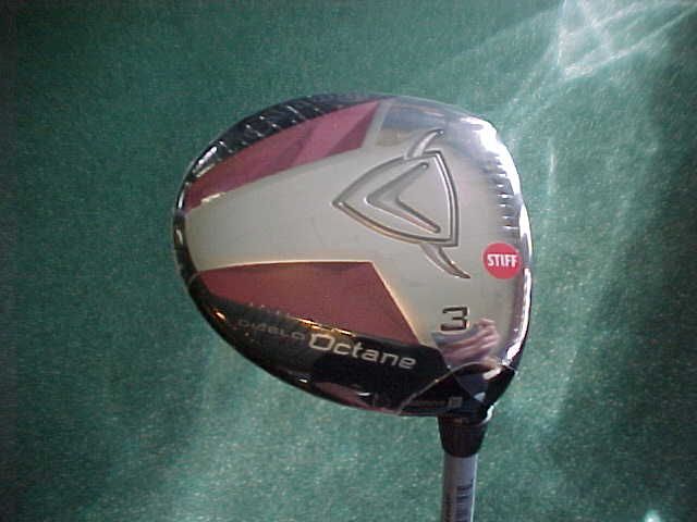 NEW 2011 CALLAWAY DIABLO OCTANE 3 WOOD 15* STIFF & HEADCOVER  