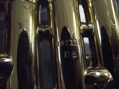 Vintage King Symphony Trumpet two tone in case  