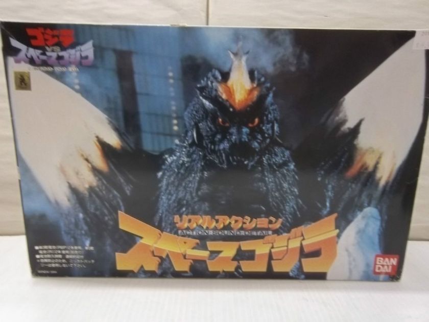 BANDAI 1994 TOHO SPACE GODZILLA REAL ACTION ELECTRONIC MODEL TOY 