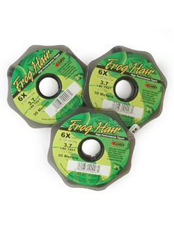 Frog Hair 7X Tippet Spool Fly Fishing New 3 Spools  
