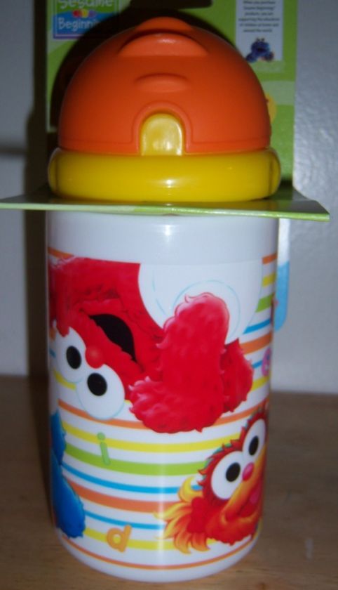 Sesame Street Beginnings 14oz Sport Sipper Cup Elmo, Cookie Monster 