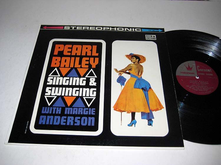 PEARL BAILEY Singing & Swinging CORONET VG+/NM  