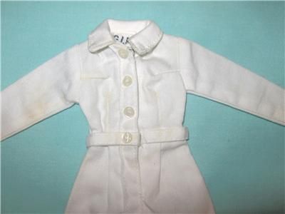 VINTAGE GI JOE GI NURSE DRESS HOSPITAL UNIFORM DRESS RARE  