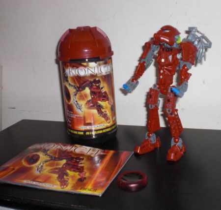 Lego  Bionicle  Toa Metru  Toa Vakama  #8601 Complete w/Instructions 