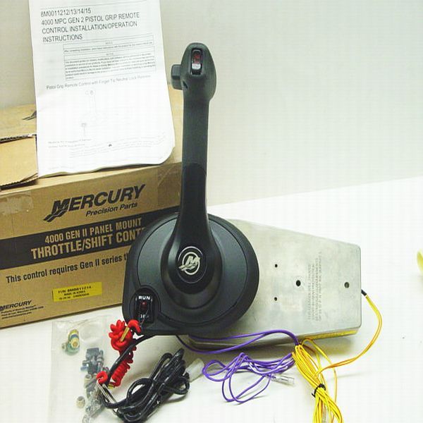 MERCURY 4000 GEN II BOAT THROTTLE/SHIFT CONTROLBOX w/MCM  