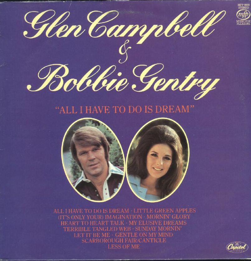 Glen Campbell Bobbie Gentry All I Have To Do LP VG+/NM  