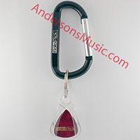 Bolo Guitar Pick Key Chain With Pick Holder + 3 Picks  