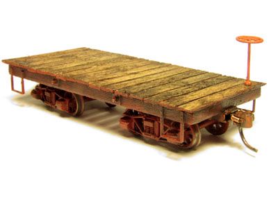 On30 6 x Light Duty SWB (15) Flat Car Kits