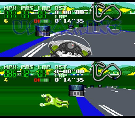 SNES Super Nintendo Game KAWASAKI SUPERBIKE CHALLENGE 031763069904 