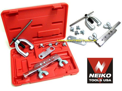 METRIC BUBBLE (ISO) FLARING TOOL KIT AUTO TOOL SET HD  