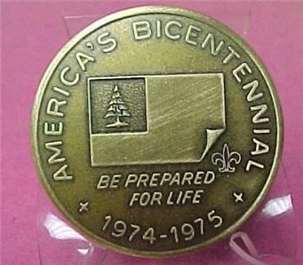 AMERICA BICENTENNIAL 1974 1975 BUNKER HILL TOKEN 8155C  