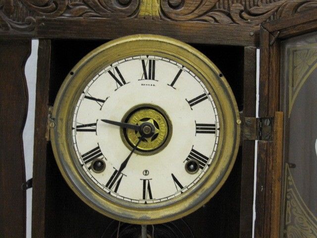 Antique Seth Thomas Kitchen Alarm Clock 2 Strikers WORK  