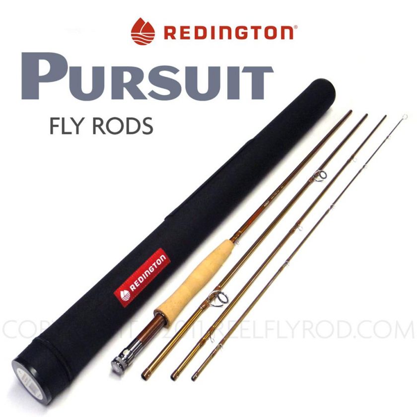 NEW REDINGTON PURSUIT 376 4 4PC 3WT FLY ROD     