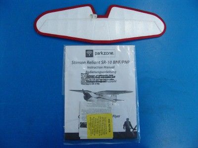 Parkzone Stinson Reliant SR 10 PNP R/C RC Electric Airplane Plug N 