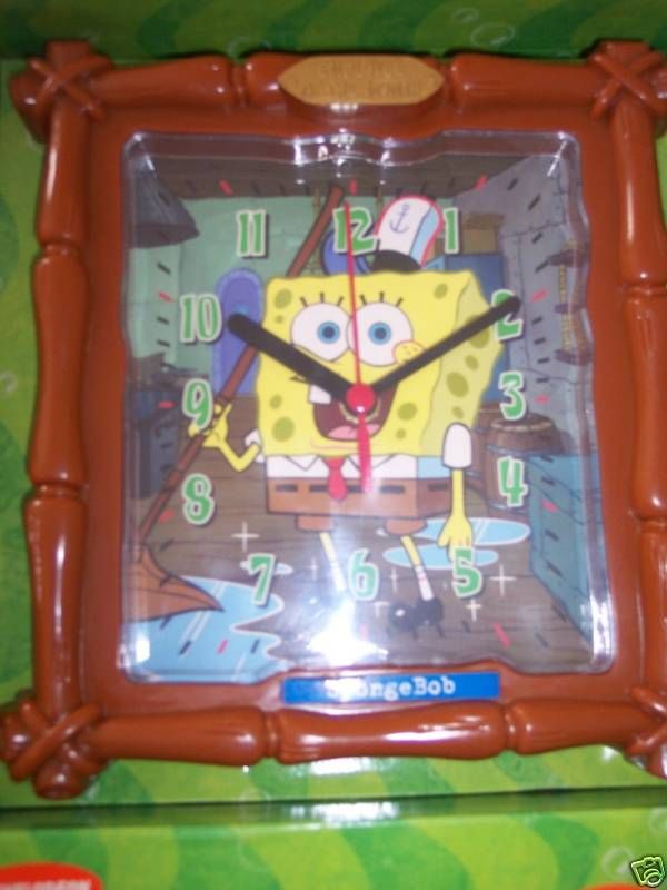 Spongebob Frame Wall Clock  