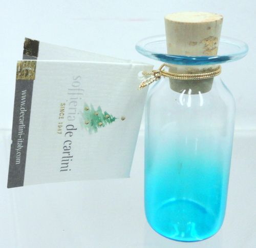 DE CARLINI Drink Me ORNAMENT Italian ALICE Potion V3126  