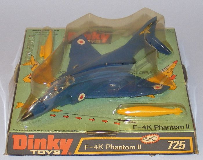 Dinky Toys #725 Royal Navy F 4K Phantom II MINT BOXED  