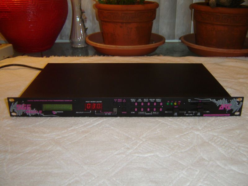 ART SGE Mach II Effector/Pitch Transposer/Sampler Rack  