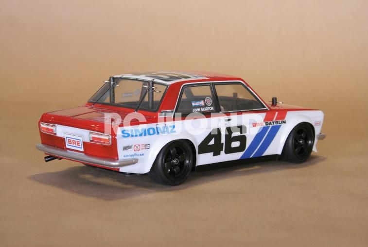 10 RC CAR ABC HOBBY GENETIC DATSUN 510 BLUEBIRD BRE  READY TO RUN 