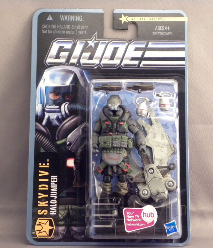 GI Joe Pursuit of Cobra 2011 Skydive Halo Jumper MOC  