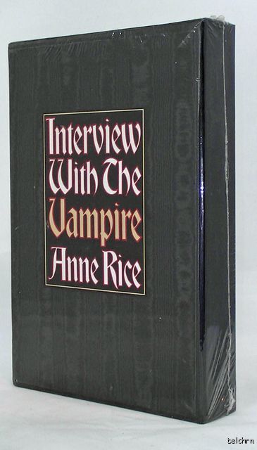   with the Vampire   SIGNED Anne Rice   Limited Edition   Anniversary