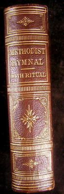 Hymnal of Methodist Episcopal Church 1878 gilt leather  