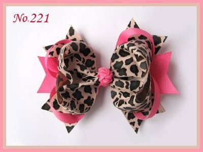 10 Girls Costume Boutique 5.5 Inch B Ring Hair Bow Clip  
