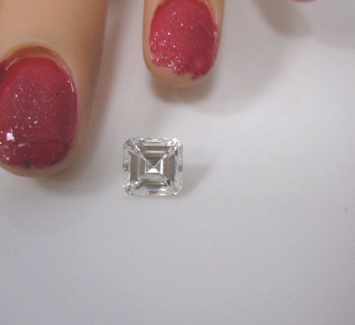 GIA CERTIFIED 2 CARAT G VS1 ASSCHER SQUARE EMERALD CUT DIAMOND IDEAL 