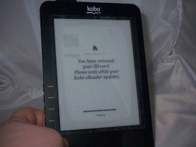 Kobo eReader Wireless 1GB, Wi Fi, 6in BLACK NEW OPEN BOX  