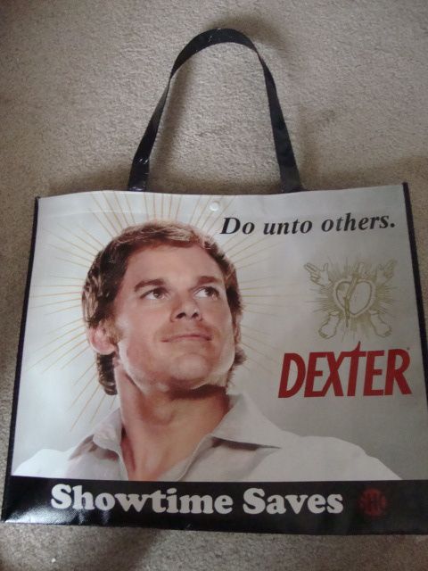 DEXTER Homeland Mesh Bag Rare Exclusive Comic Con NEW  