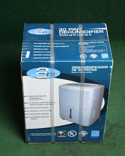 PERFECT AIRE PA30 30 PINT DEHUMIDIFER (NEW IN BOX)  