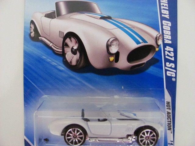 HOT WHEELS 2010 #07/10 SHELBY CORBA 427 S/G HOT AUCTION  