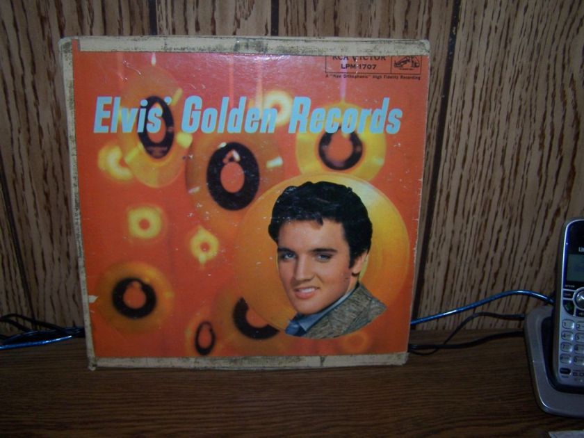 Elvis Presley   Elvis Golden Records lp Mono album 1958 1st issue 