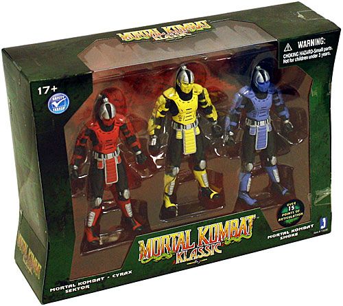   are looking at Mortal Kombat Klassic Robot 4 Multipack Action Figure