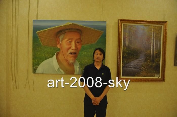 Original Oil painting Portraits artchinese old manon canvas 24x36 