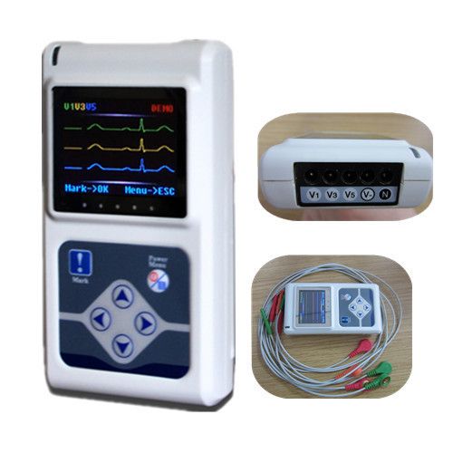 Channels ECG Holter ECG/EKG Holter Monitor System CS 3CL 1ST 